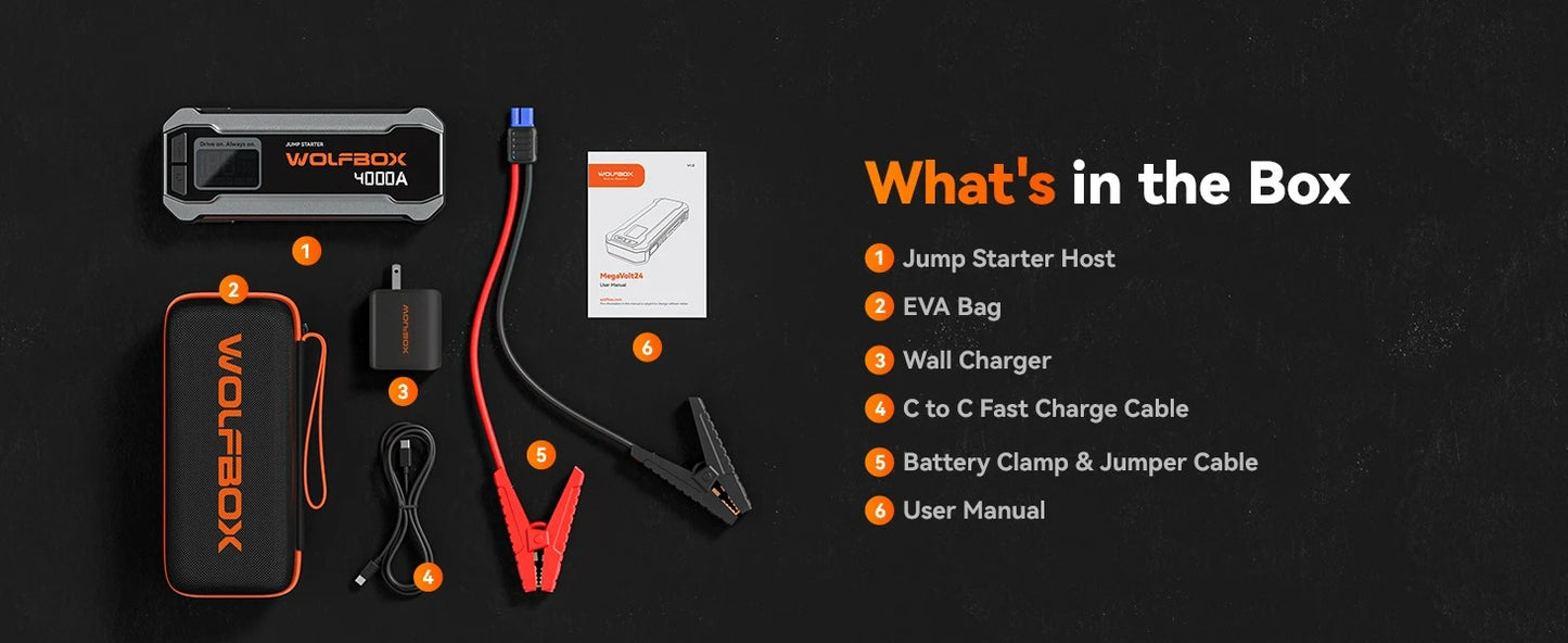 Car Battery Jump Starter