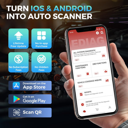 OBD2 Scanner All System Car Diagnostic Tool