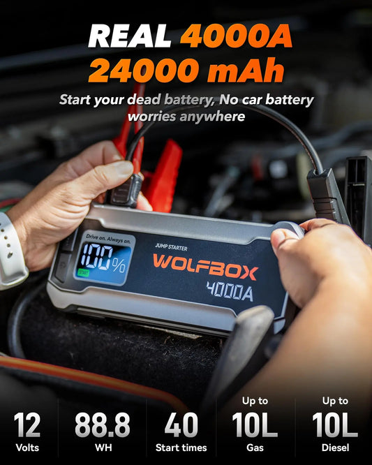 Car Battery Jump Starter